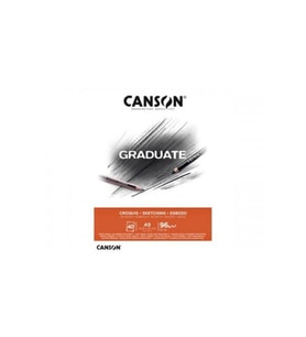 Canson Gradute Eskiz Bloğu Sketch Defteri A5 96 gr 40 Yaprak (Karışık)