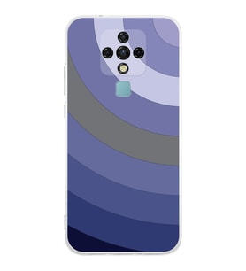 PrintiFy Tecno Camon 16 Uyumlu Kamera Korumalı Renk Cümbüşü D Tasarımlı Şeffaf Silikon Kılıf