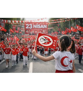 Çubuklu Kağıt Bayrak 20x30 cm (20’li Paket) – Okul, Etkinlik, Kutlama ve Organizasyonlar İçin (Kırmızı-Beyaz)