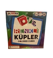 Redka Sihirli Küpler Renkli Küpler 4 Set 77 Kart Akıl Oyunları