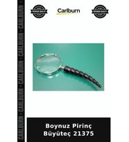 Özel Üretim Dekoratif Koleksiyon Aksesuar Ofis Hediye Klasik Boynuz Pirinç Büyüteç 21375