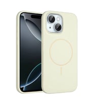 İphone 14 Kılıf Jully Magsafe Kapak - Bej