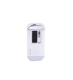 Gümüş Multifonksiyonel Çakmak (Tek Torch Pürmüz Puro Çakmağı, Elektrikli Çakmak, Powerbank, El Feneri) - TR4682