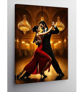 Kanvas Tablo Tango Aşkı