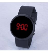 SaaTTino Unisex Tuşlu Led Kadın Kol Saati Silikon Bileklik ST-303958