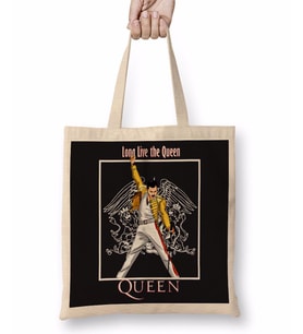 Queen Freddie Mercury Bez Çanta Uzun Saplı
