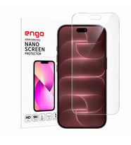 Apple iPhone 18 Pro Max İle Uyumlu Ekran Koruyucu A3717 Nano Parlak 9H Kırılmaz Esnek Cam Çizilmeye Dayanıklı Şeffaf