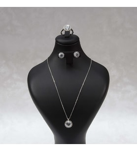 603 Zirkon Gümüş Set