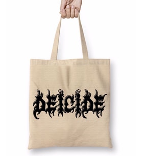 Deicide Logo Bez Çanta Uzun Saplı