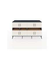 Kronos Konsol 8 Raflı 8 Kapaklı 176x59x99 Antrasit-Aytaşı/Çam