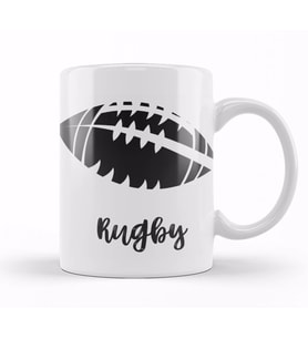 Rugby Kupa Bardak Porselen