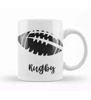 Rugby Kupa Bardak Porselen