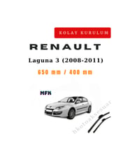 Renault Laguna 3 (2008-2011) Araca Özel Sİlecek Ön iki