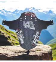 Wake Mtb Bisiklet Çamurluk Trekking Ön Veya Arkaya Takılabilir 4 Adet Cırt Kelepçe Hediyeli Laid Back (Siyah)