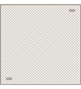 La Boutique Tivil Saf İpek Eşarp 236204-49005 Beyaz Karışık Desen