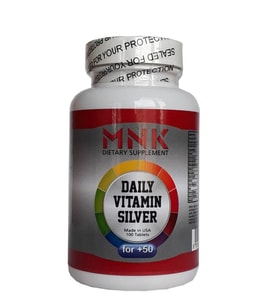 Mnk Daily Vitamin Silver 50 Yaş Üstü 100 Tablet