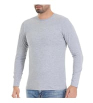 3 Adet Yıldız Erkek Likralı Uzun Kollu T-Shirt Fanila Gri 87