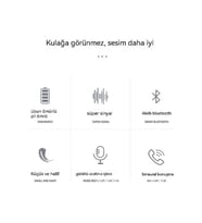 E7s Bluetooth Kulaklık Lbzaun Siyah