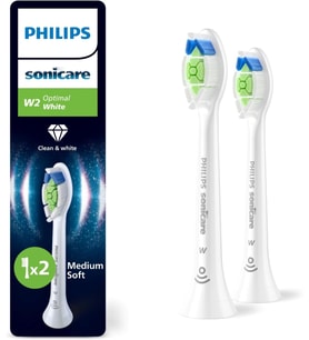 Philips Sonicare Optimal 2'Li Yedek Başlık, Beyaz - Hx6062/87