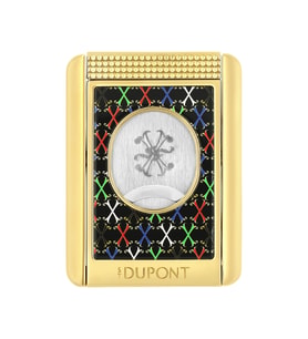 S.T. Dupont Fuente Series Gold Puro Makası Kesici & Puro Standı 003460F