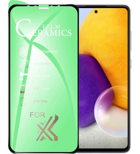 Samsung Uyumlu A72 Ekran Koruyucu 9d Seramik Nano Kırılmaz Cam