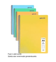 TEXT PASTEL DEFTER A4 60 YAPRAK ÇİZGİLİ 1 ADET