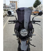 MOTOCAM Royal Enfield Himalayan 450 Ön Cam 2023-2026 Model 49cm Siyah Renkli 4mm