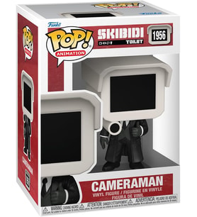 Funko Pop Skibidi Toilet: Cameraman Figür (Krem)