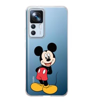 Xiaomi Mi 12t  Kamera korumalı Kapak Mickey Mouse Tasarımlı  Şeffaf Kılıf