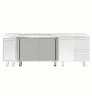 Electrolux Professional Evyeli Üst Tabla Altı İçin Dolap, Kayar Kapılı - 1200 Mm - Modular Line TEL2S12