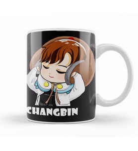 Stray Kids Changbin Chibi Kupa Bardak Porselen