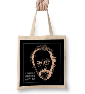 Zizek I Would Prefer Not To V5 Bez Çanta Uzun Saplı