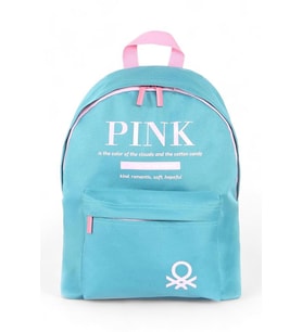 Benetton  Açık Mavi Unisex Okul Sırt Çantası BEN03809