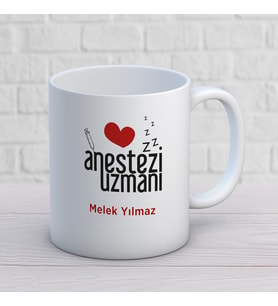 KİŞİYE ÖZEL ANESTEZİ UZMANI MESLEK KUPA BARDAK