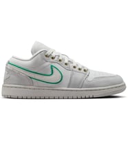 Nike Jordan 1 Low Special Edition Leather Mens Sneaker Hakiki Deri Erkek Günlük Spor Ayakkabı Gri Yeşil