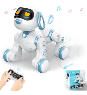 Uzaktan Kumandalı Şarjlı Akıllı Köpek - Interaktif, Eğitici Işıklı Müzikli ve Dansçı Robot Oyuncak