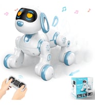 Uzaktan Kumandalı Şarjlı Akıllı Köpek - Interaktif, Eğitici Işıklı Müzikli ve Dansçı Robot Oyuncak