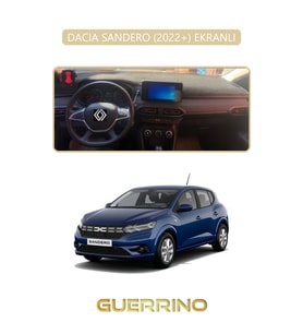 DACIA SANDERO 2022+ EKRANLITORPİDO KORUMA HALISI BEJ KENAR