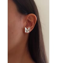 Kadın Özel Tasarım 2 cm Kelebek Model Küpe zyna004