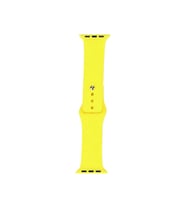 Lexroo Watch Ultra 49mm Band Serisi Klasik Kordon Silikon Strap Kayış - Sarı
