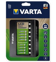 Varta LCD Multi Plus 8'li AA/AAA Pil Şarj Cihazı (Siyah)