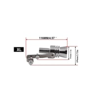 Islık Ve Turbo Sesli Egzoz Aparatı Xlarge Egzoz Islık