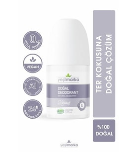 YEŞİL MARKA DOĞAL DEODORANT - KOKUSUZ 50 ML