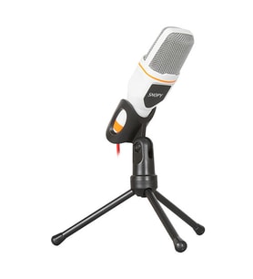 Snopy SN-340M Beyaz Masaüstü Mikrofon
