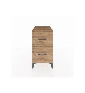 Kronos Komodin 2 Çekmeceli 44x59x80 Çam-Çam