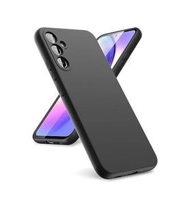 Samsung Galaxy A24 4g Kılıf First Silikon - Siyah