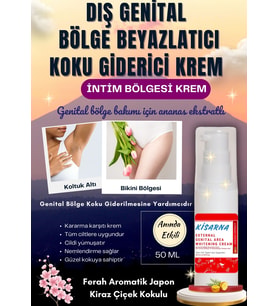 Genital Bölge Beyazlatıcı Krem