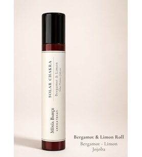 Solar Çakra Roll - %100 Doğal Bergamot & Limon Yağı 10 ml