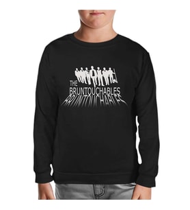The Bruntouchables Siyah Çocuk Sweatshirt