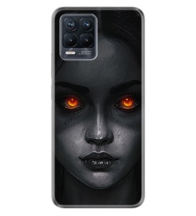 8 8 Pro Kılıf Desenli Silikon Platinium Series Dark Woman 1887
